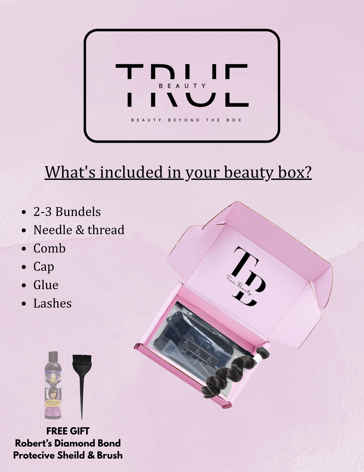 True Beauty 18 in & 20 in Bundle Kit